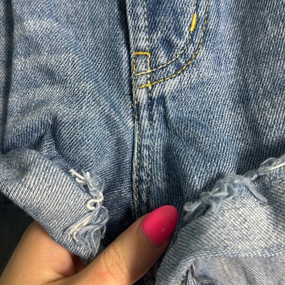 Oneteaspoon Bandit Jean Shorts Size 25 - Picture 2 of 10